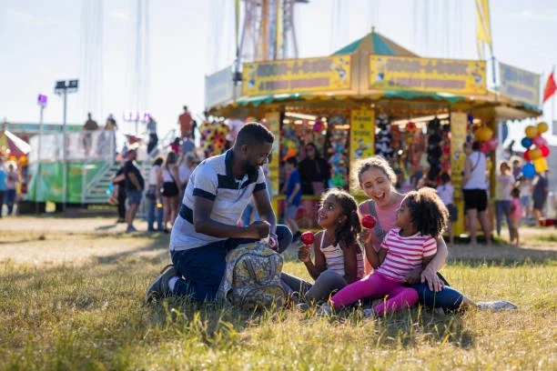 Family in a Carnival you can find on Gecko