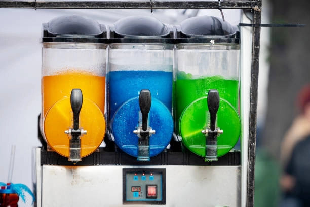 Triple Slushie Machines you can find on Gecko